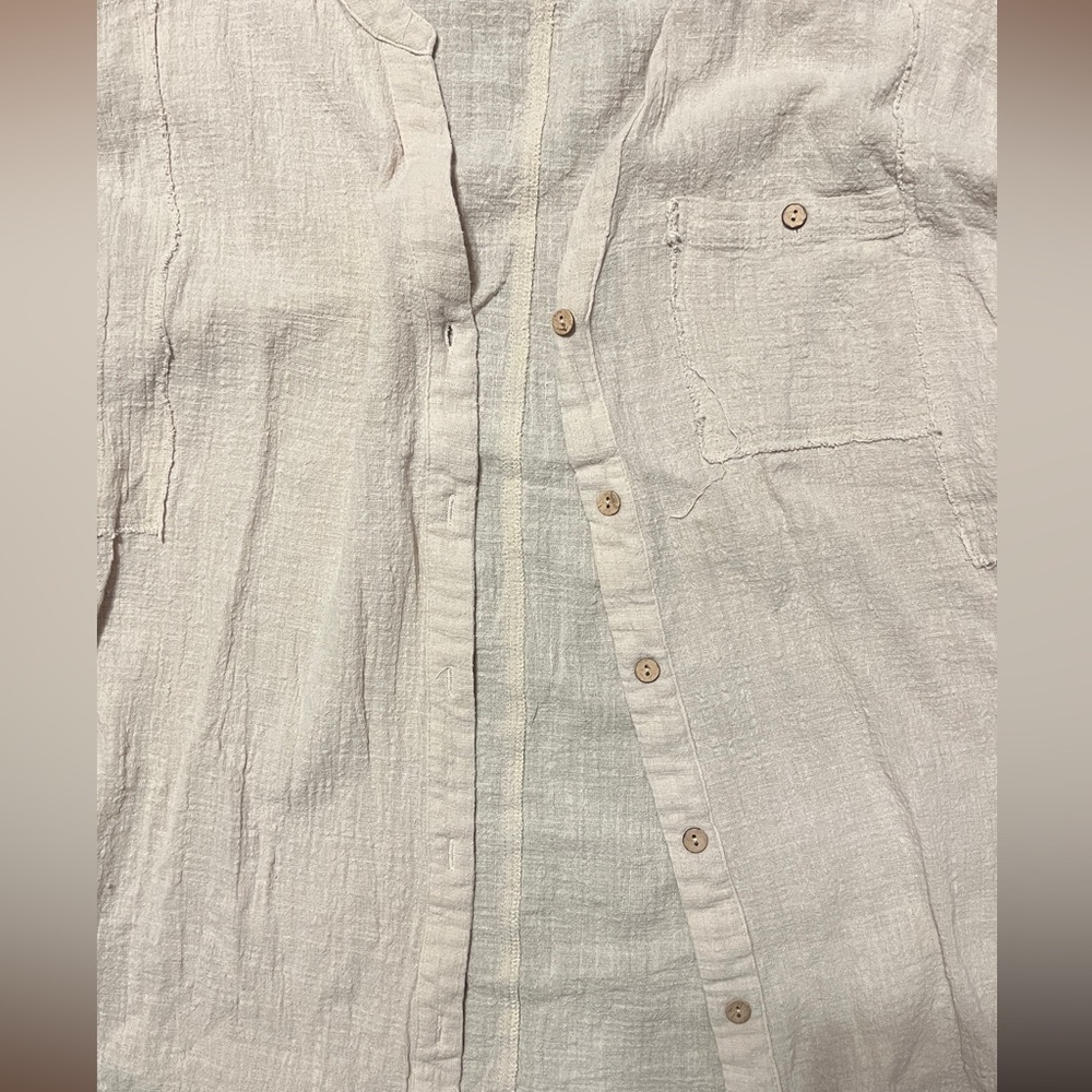 Wishlist Boho Shacket Button Up - image 5